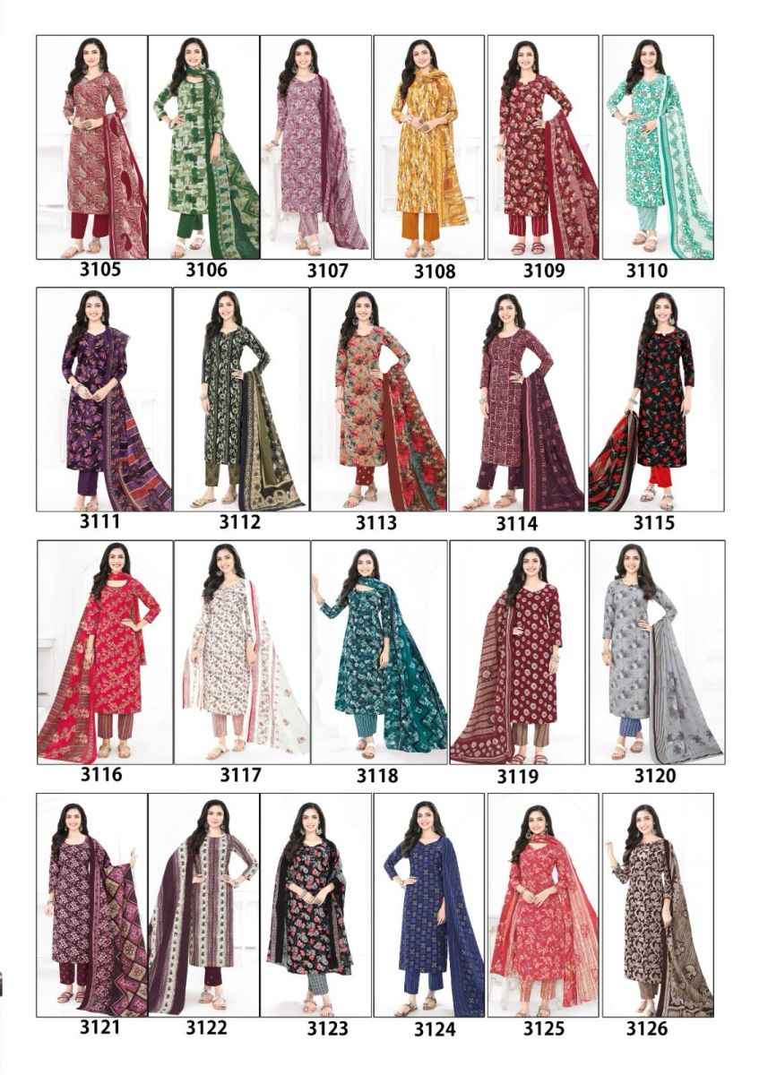 Baalar Zaara Vol 31 Cotton Dress Material 18 pcs Catalogue