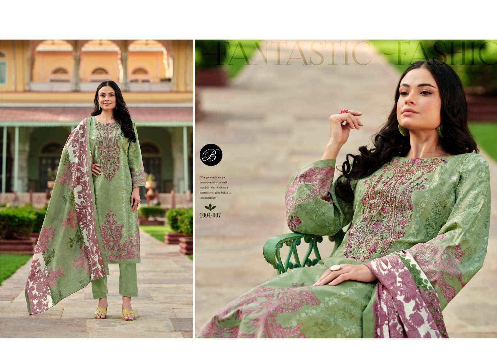 Belliza Naira Vol 83 Cotton Dress Material 8 pcs Cataloge