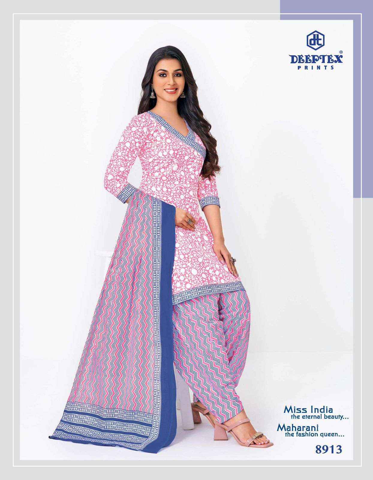 Deeptex Miss India Vol 89 Cotton Dress Material 16 pcs Catalogue