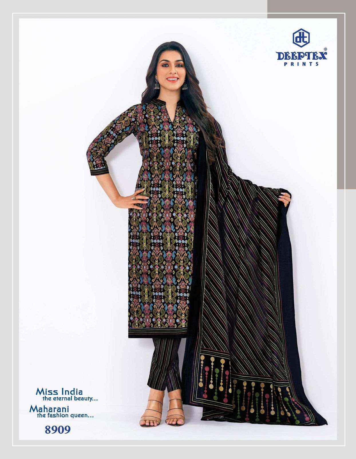 Deeptex Miss India Vol 89 Cotton Dress Material 16 pcs Catalogue