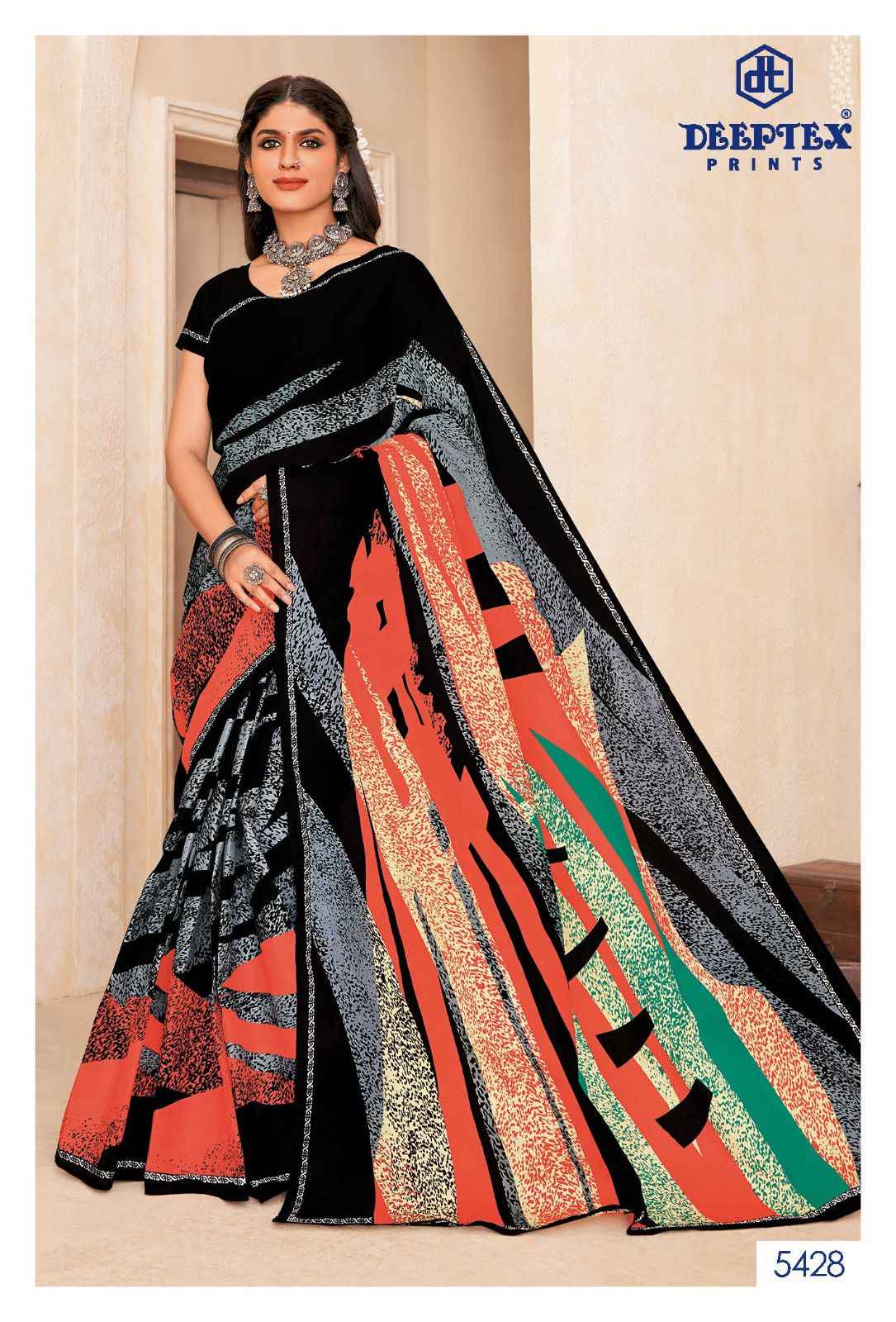 Deeptex Mother India Vol 54 Cotton Saree 30 pcs Catalogue