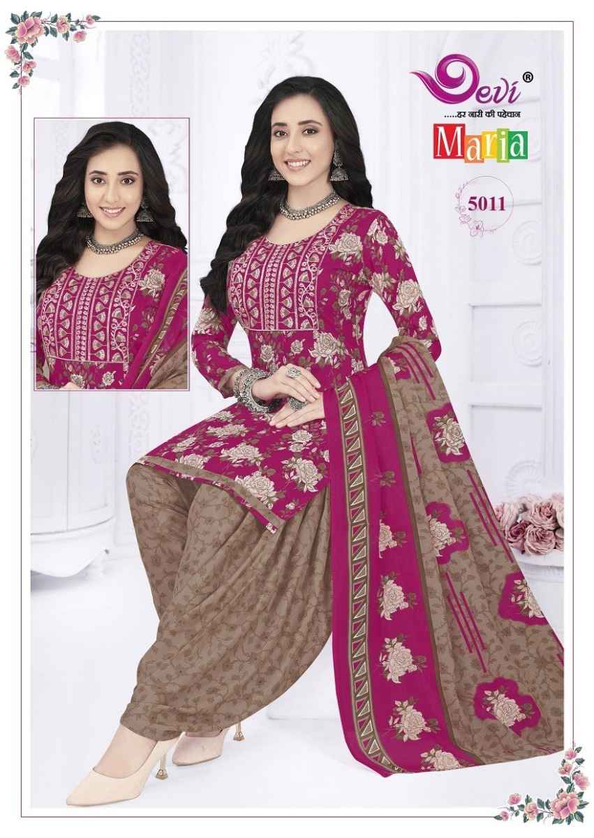 Devi Maria Vol 5 Readymade Cotton Dress 12 pcs Catalogue