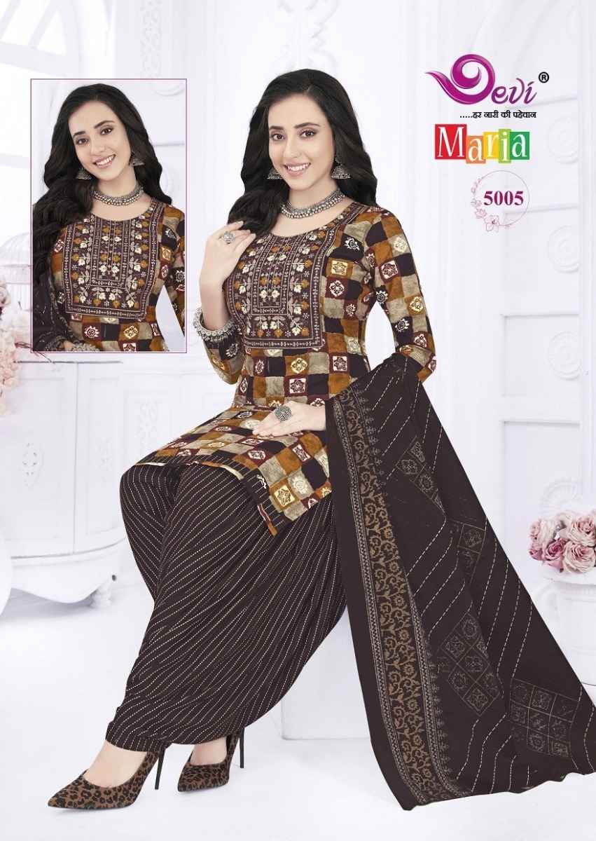 Devi Maria Vol 5 Readymade Cotton Dress 12 pcs Catalogue