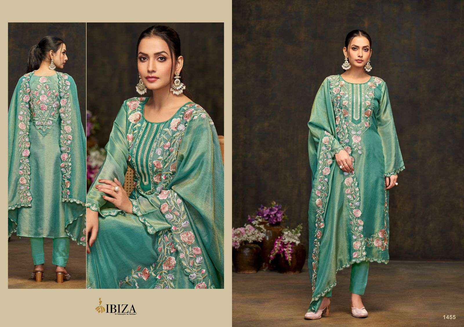 Ibiza Dazzella Muslin Dress Material 4 pcs Catalogue