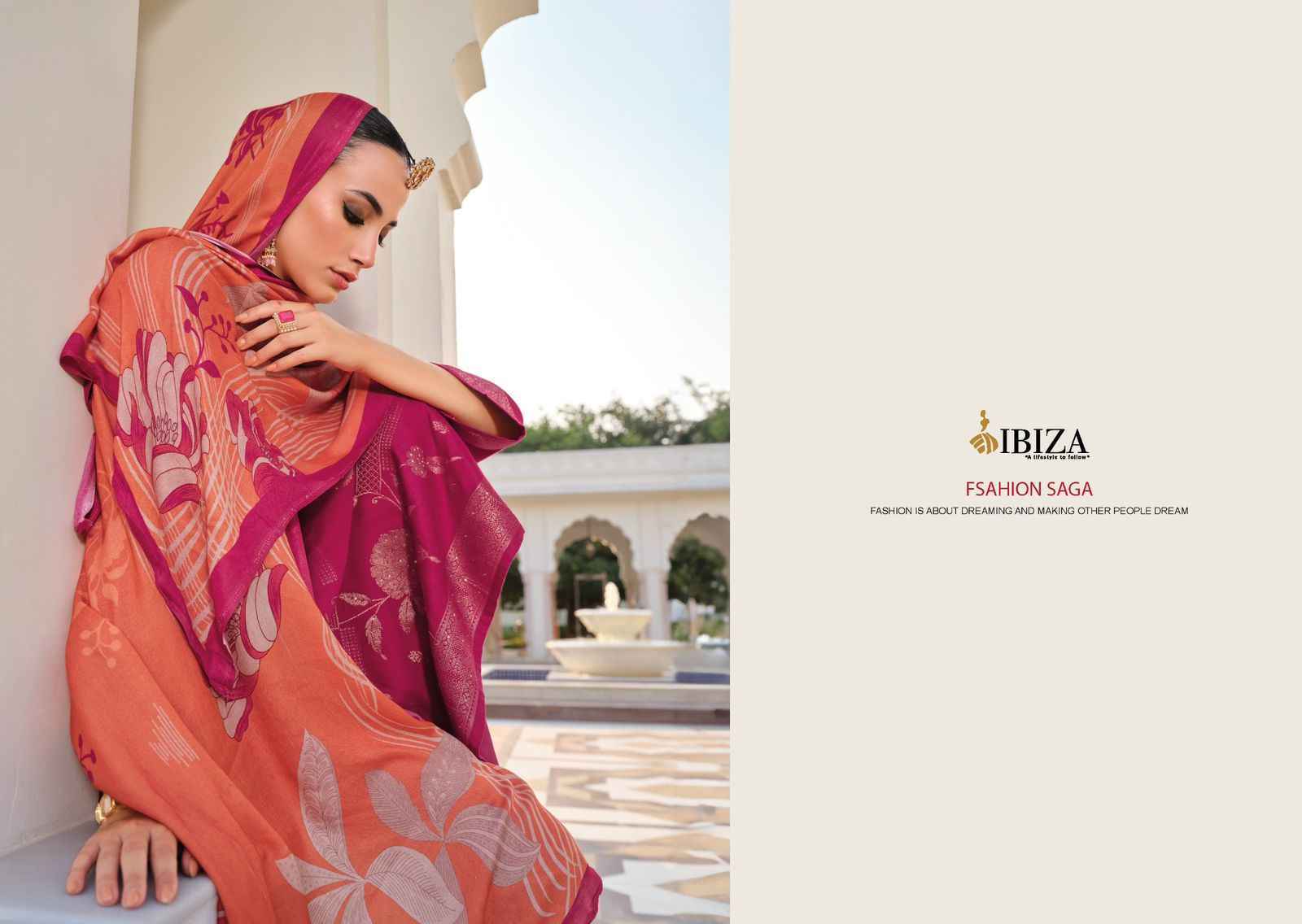 Ibiza Khayaal Viscouse Pashmina Dress Material 6 pcs Catalogue