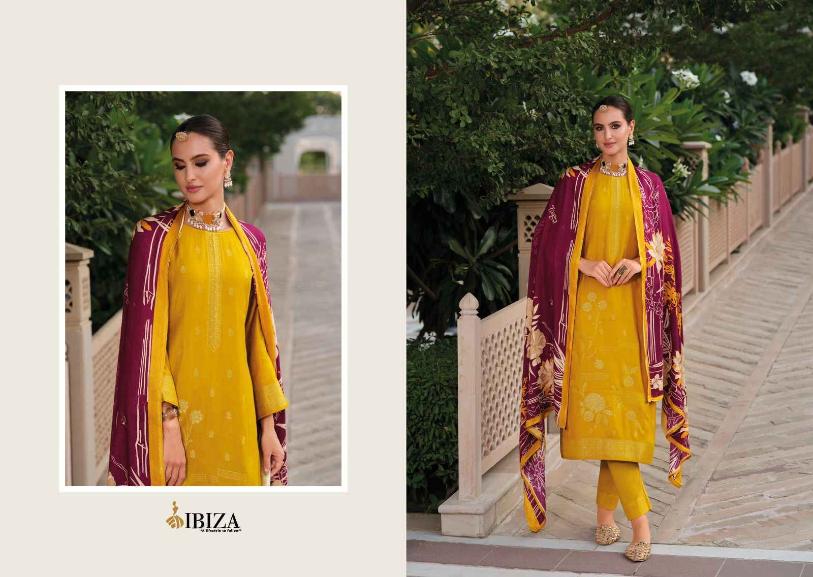 Ibiza Khayaal Viscouse Pashmina Dress Material 6 pcs Catalogue