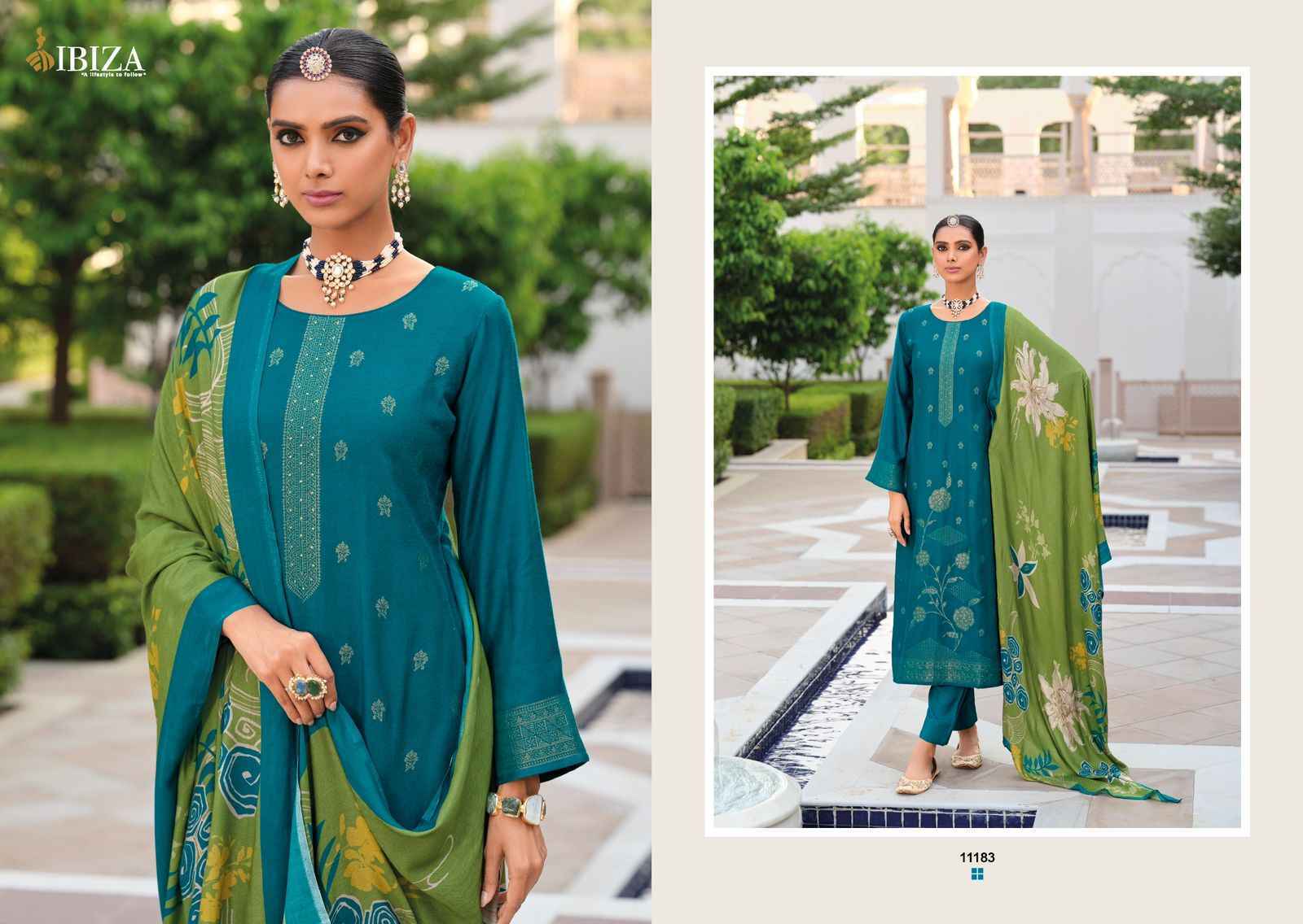 Ibiza Khayaal Viscouse Pashmina Dress Material 6 pcs Catalogue