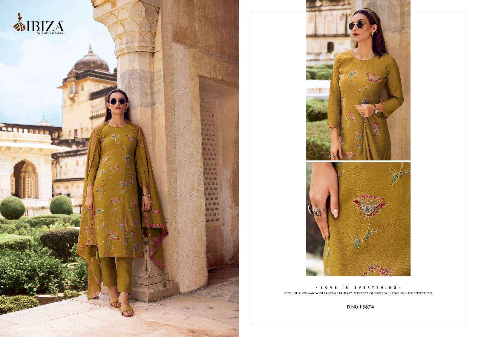 Ibiza Modern Art Viscouse Dress Material 8 pcs Catalogue