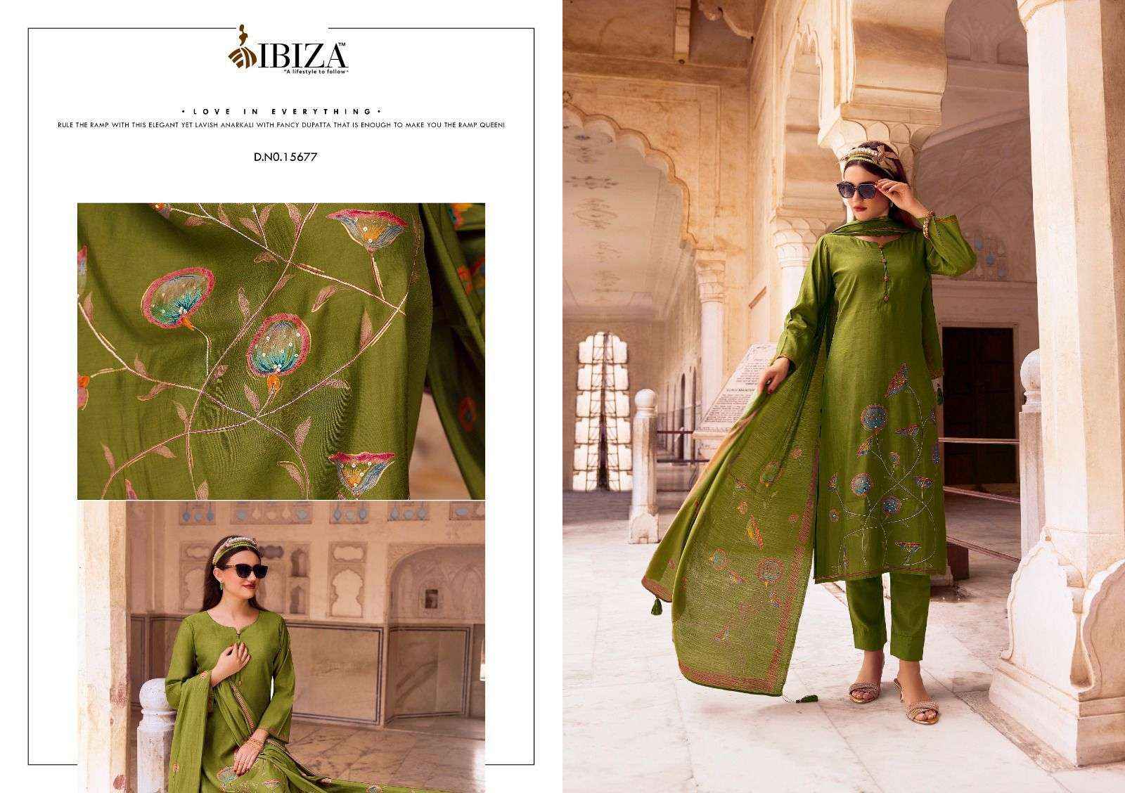 Ibiza Modern Art Viscouse Dress Material 8 pcs Catalogue