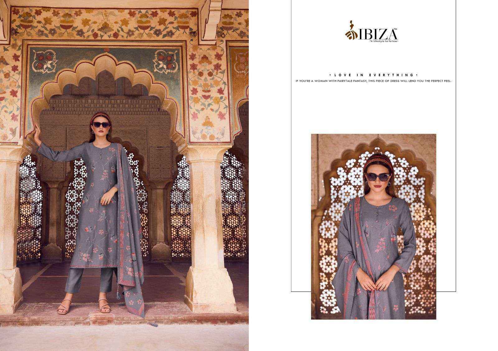 Ibiza Modern Art Viscouse Dress Material 8 pcs Catalogue