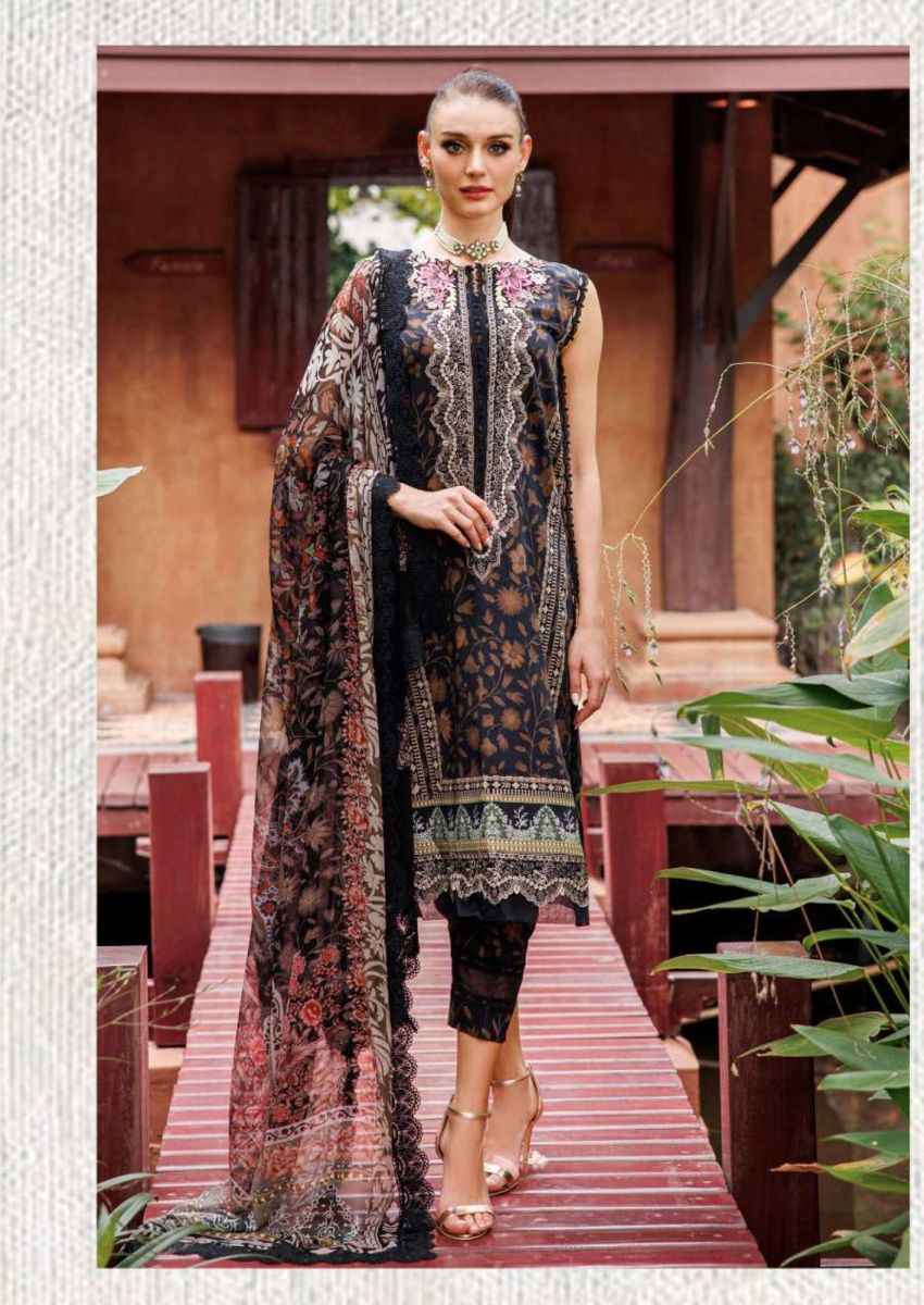 Jade Crimson Exclusive Heavy Lawn Vol 12 Cotton Dress Material 6 pc Cataloge