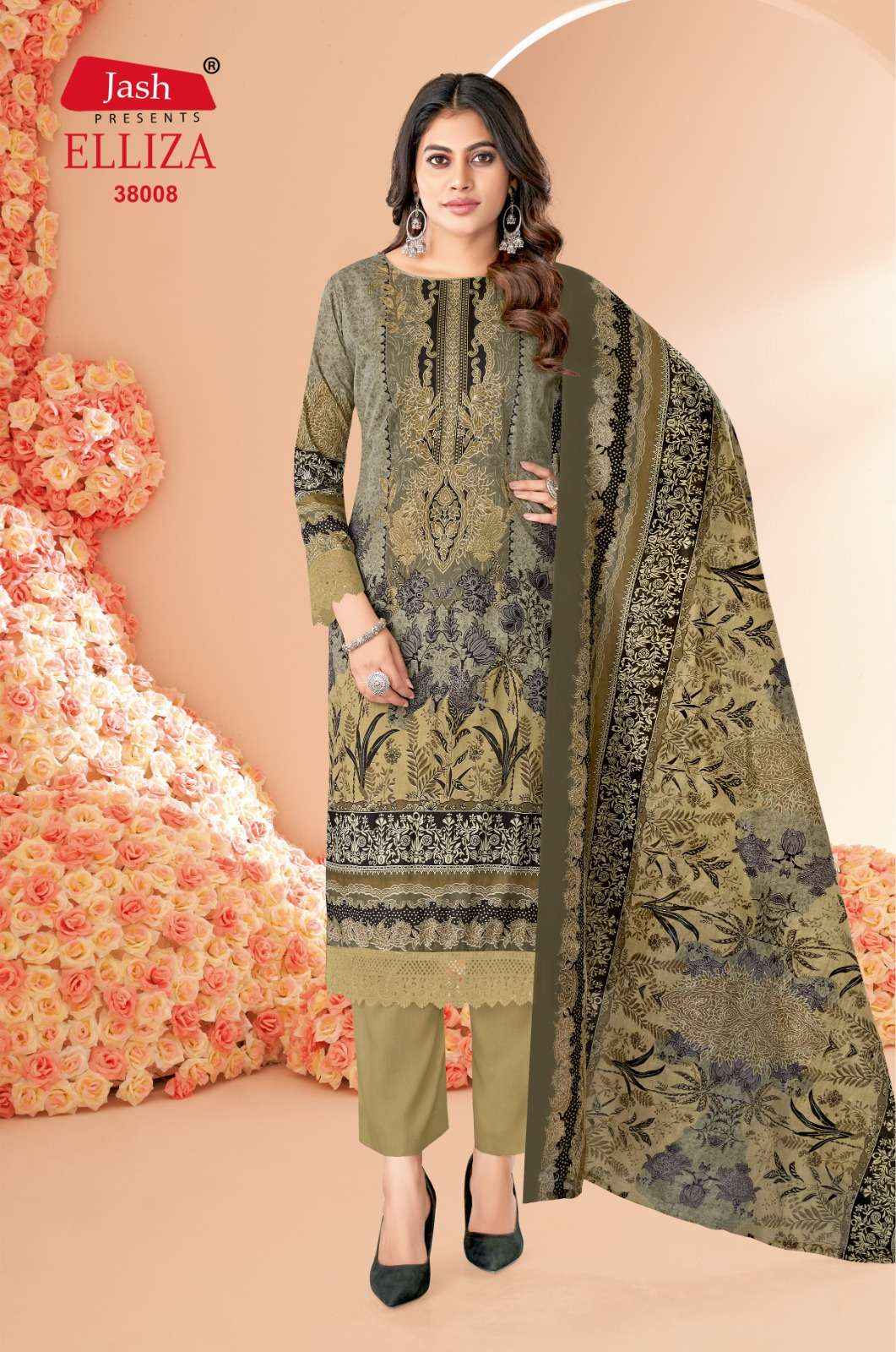 Jash Elliza Vol 38 Cotton Dress Material 10 pcs Catalogue