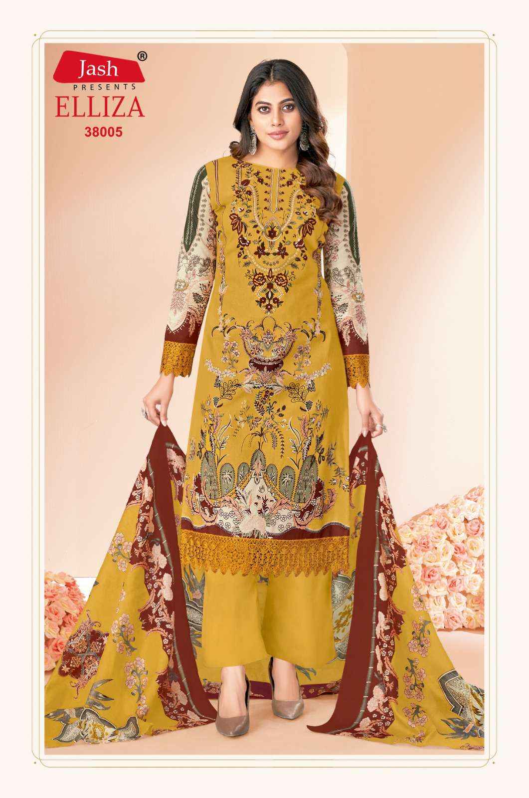 Jash Elliza Vol 38 Cotton Dress Material 10 pcs Catalogue