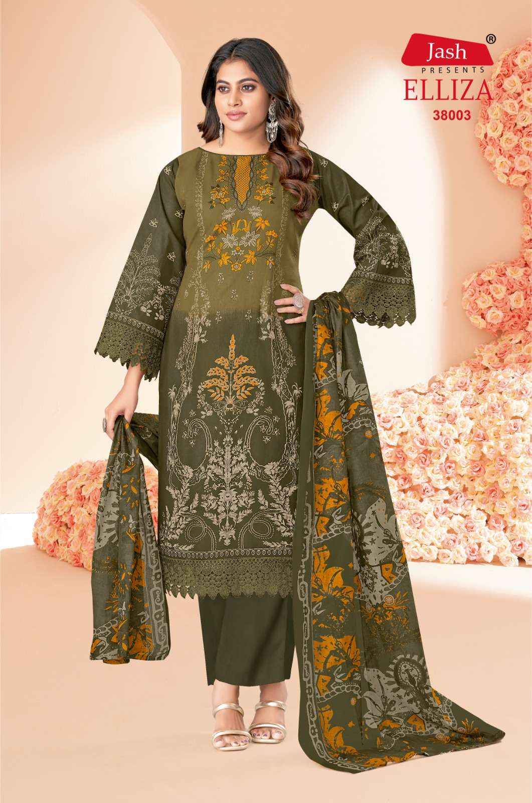 Jash Elliza Vol 38 Cotton Dress Material 10 pcs Catalogue