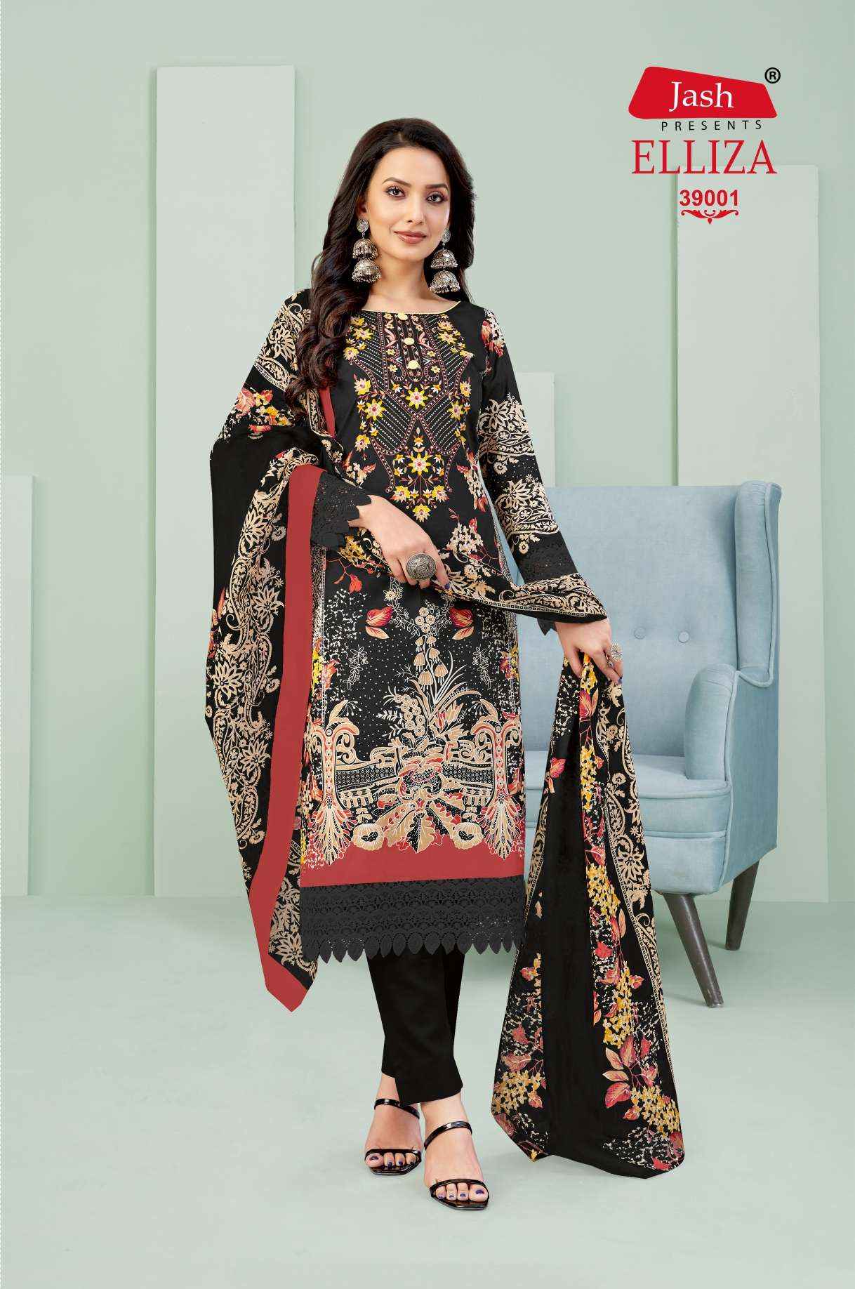 Jash Elliza Vol 39 Cotton Dress Material 10 pcs Catalogue