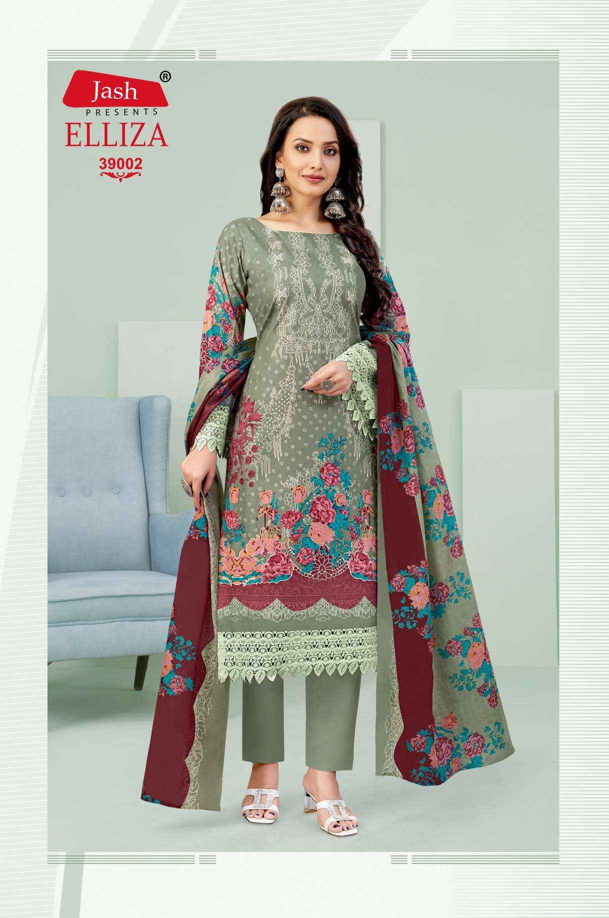 Jash Elliza Vol 39 Cotton Dress Material 10 pcs Catalogue