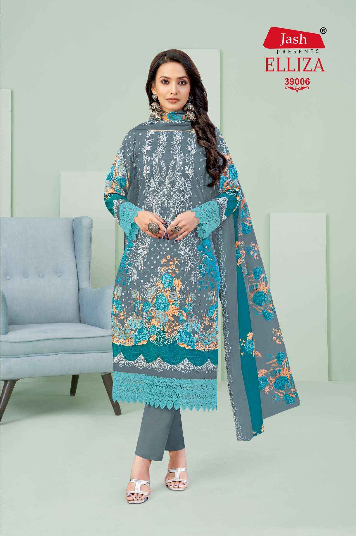 Jash Elliza Vol 39 Cotton Dress Material 10 pcs Catalogue