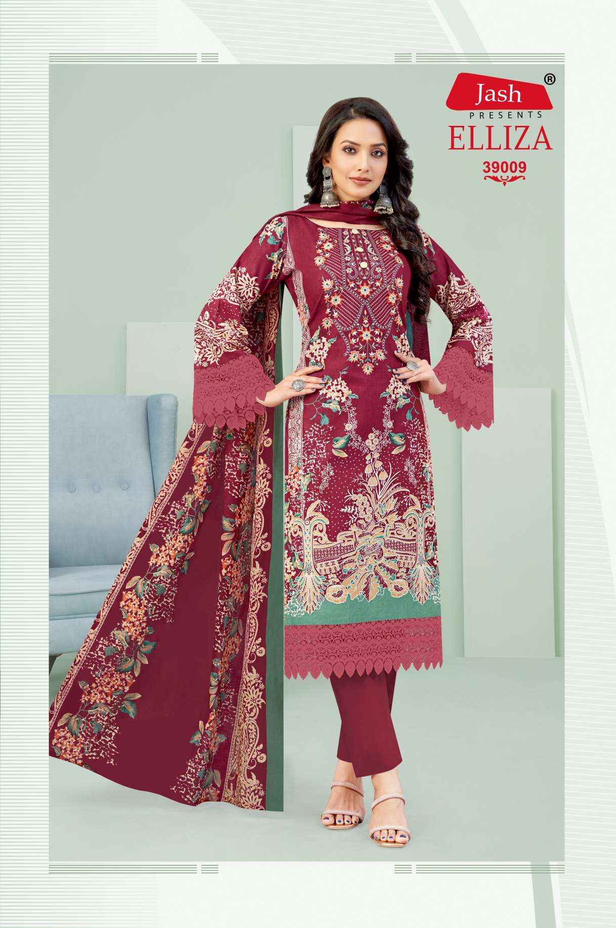Jash Elliza Vol 39 Cotton Dress Material 10 pcs Catalogue