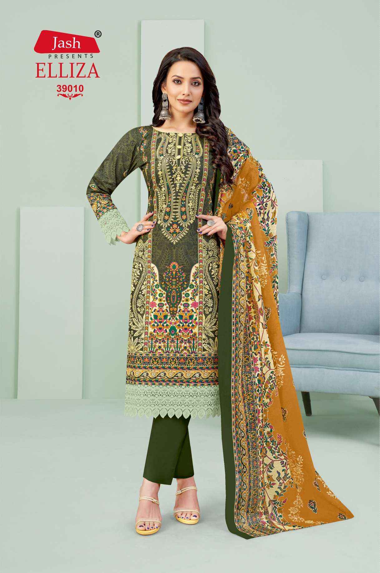 Jash Elliza Vol 39 Cotton Dress Material 10 pcs Catalogue