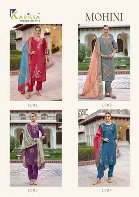 Karissa Mohini Viscouse Kurti Combo 4 pcs Catalogue