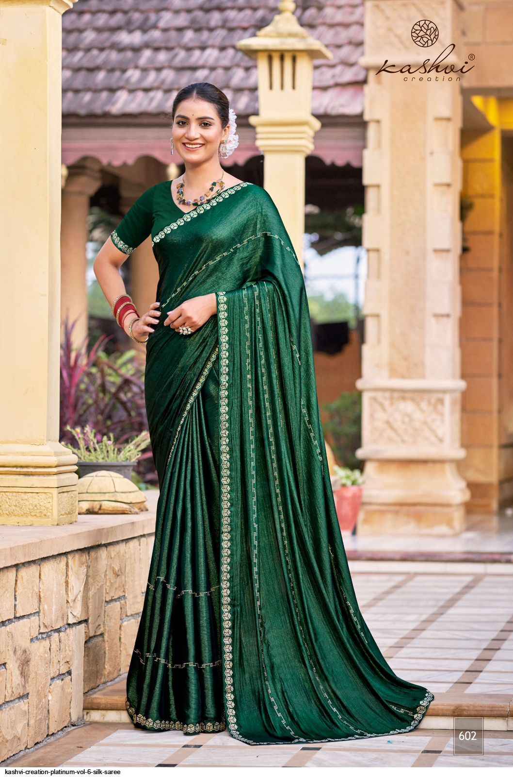 Kashvi Platinum Vol 6 Silk Saree 8 pcs Catalogue