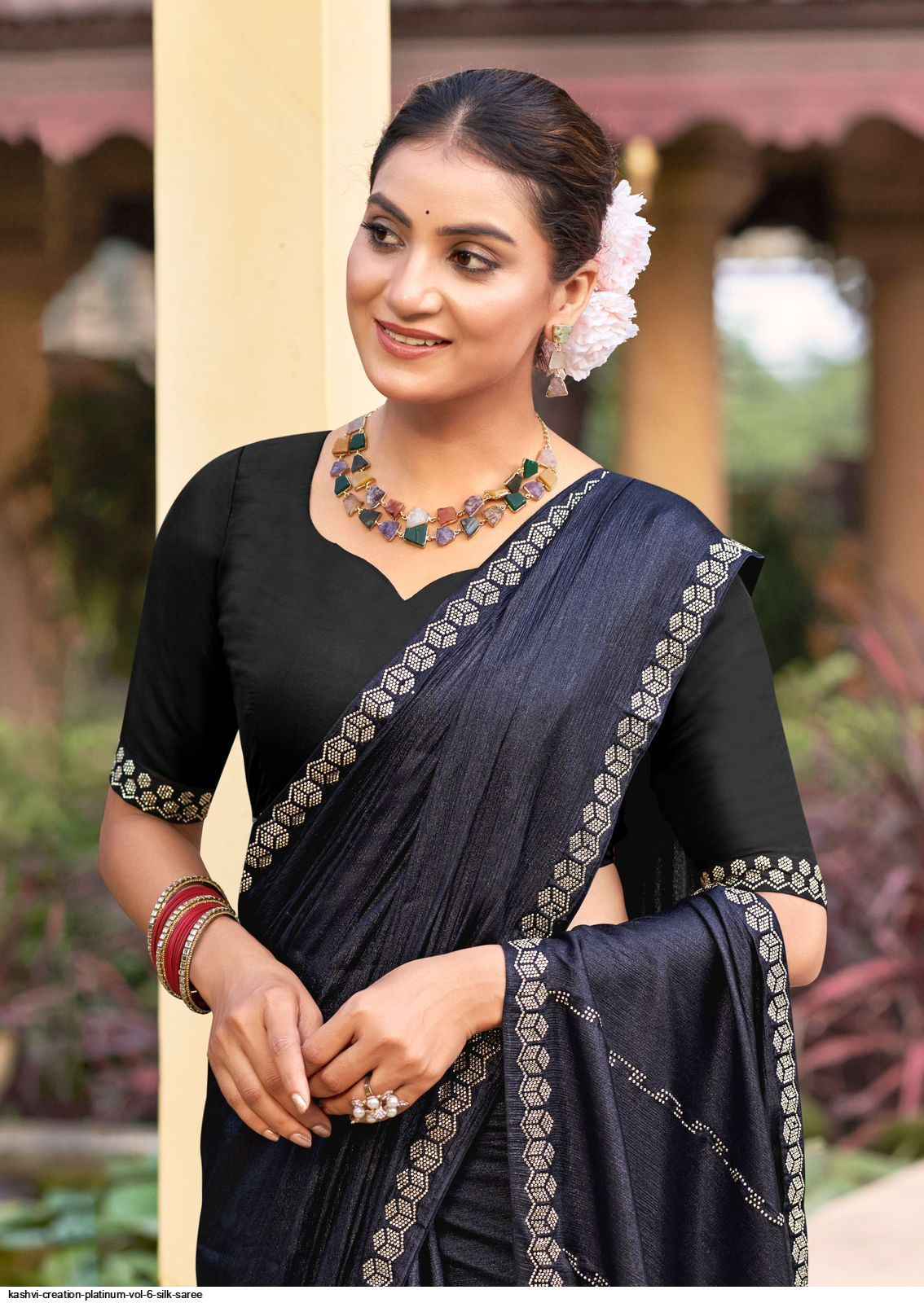 Kashvi Platinum Vol 6 Silk Saree 8 pcs Catalogue