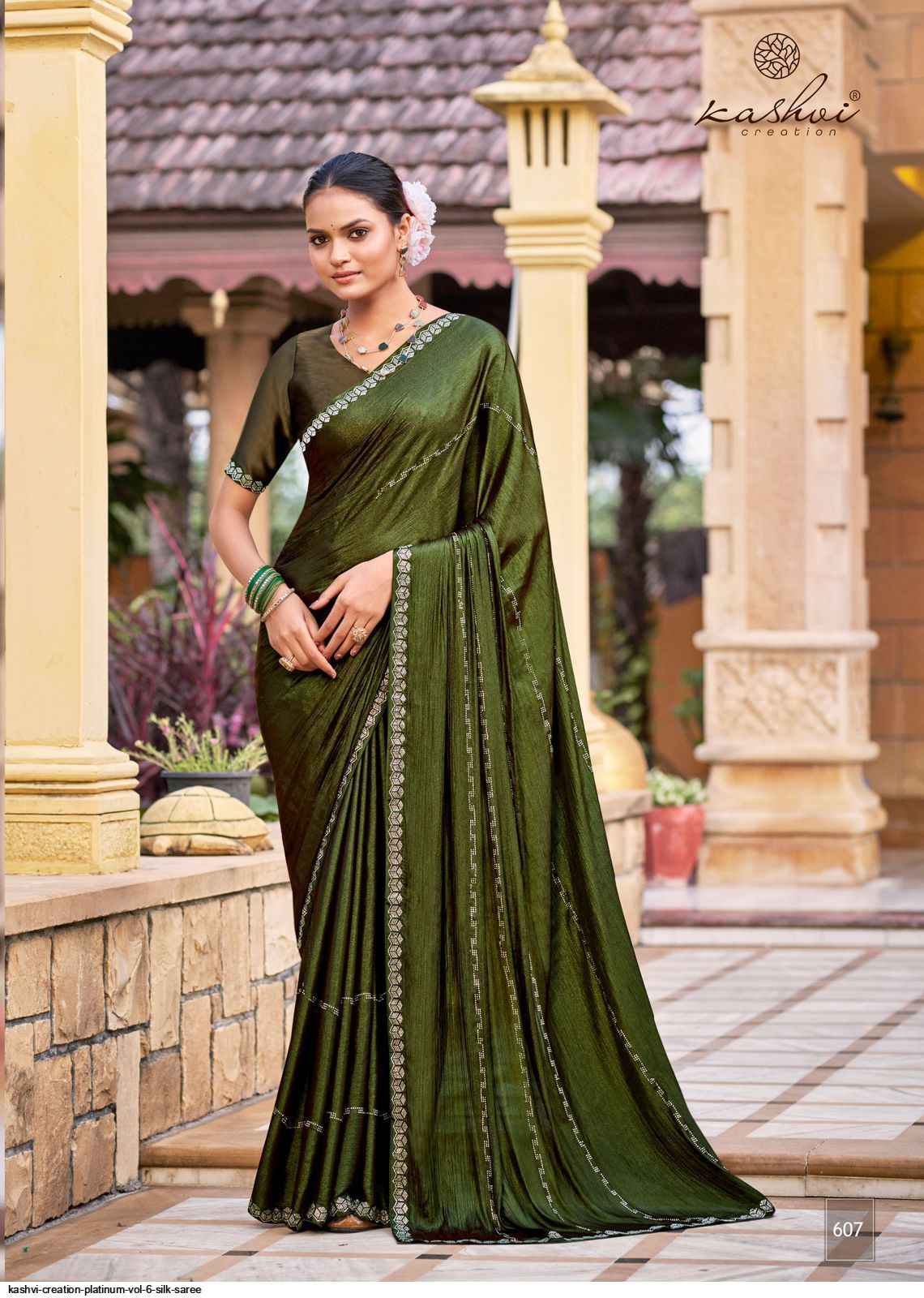Kashvi Platinum Vol 6 Silk Saree 8 pcs Catalogue