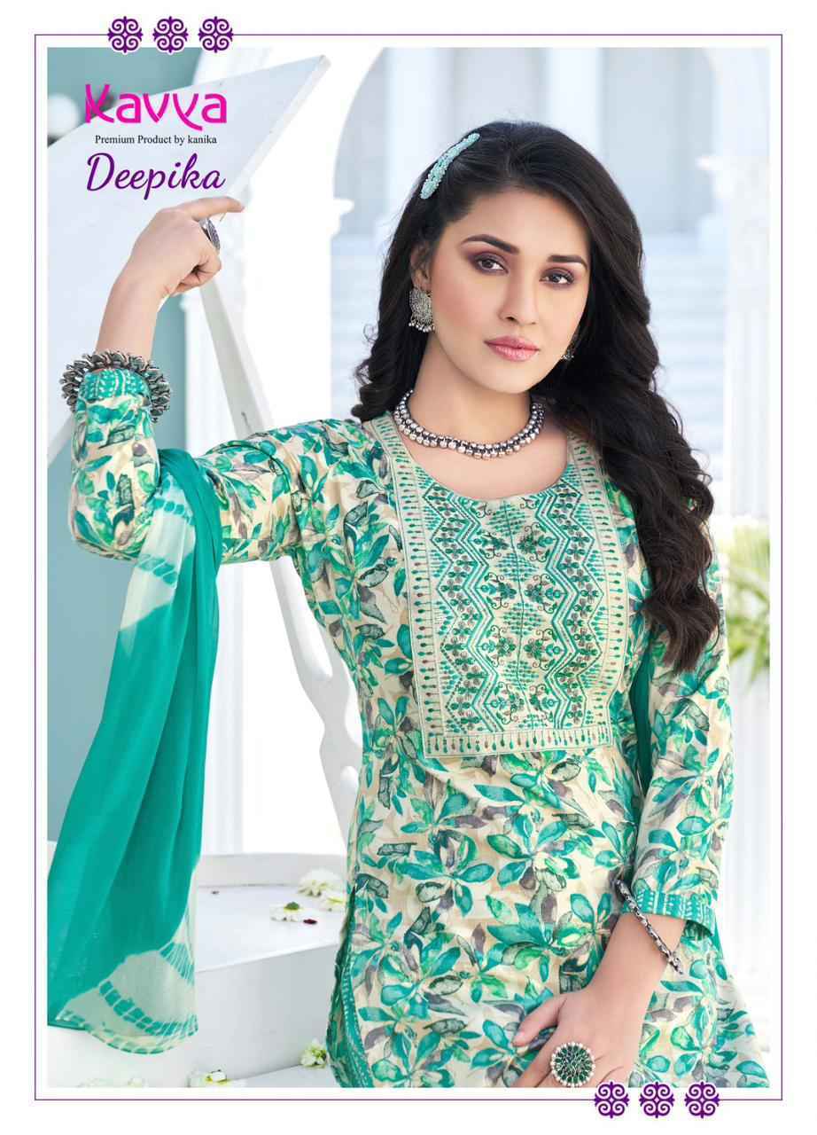 Kavya Deepika Vol-12 Capsule Readymade Suit 10 pcs Catalogue
