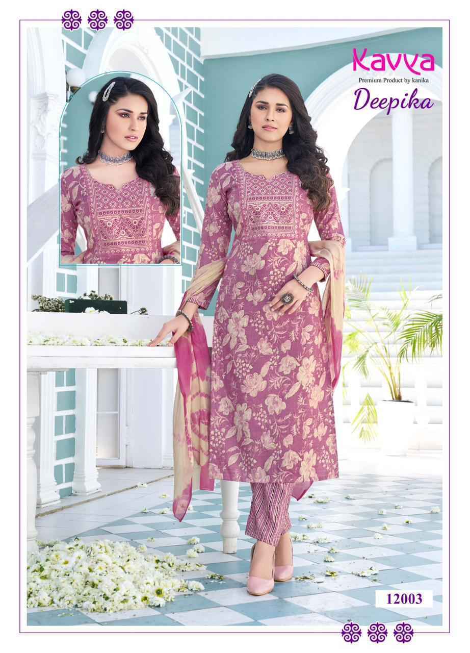 Kavya Deepika Vol-12 Capsule Readymade Suit 10 pcs Catalogue