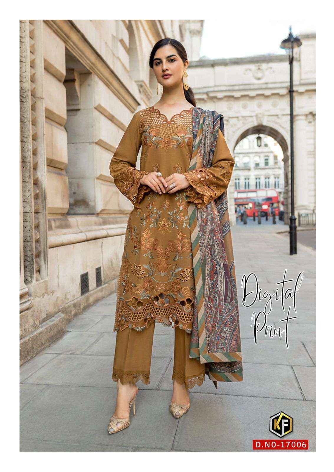 Keval Fab Sobia Nazir Vol 17 Cotton Dress Material 6 pcs Cataloge