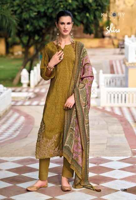 Kilory Trends Shiso Viscouse Silk Dress Material 8 pcs Catalogue