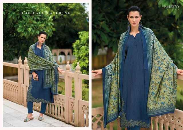 Kilory Trends Shiso Viscouse Silk Dress Material 8 pcs Catalogue