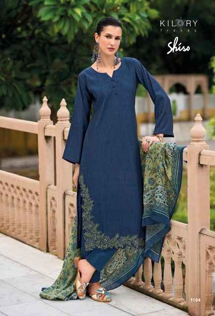 Kilory Trends Shiso Viscouse Silk Dress Material 8 pcs Catalogue