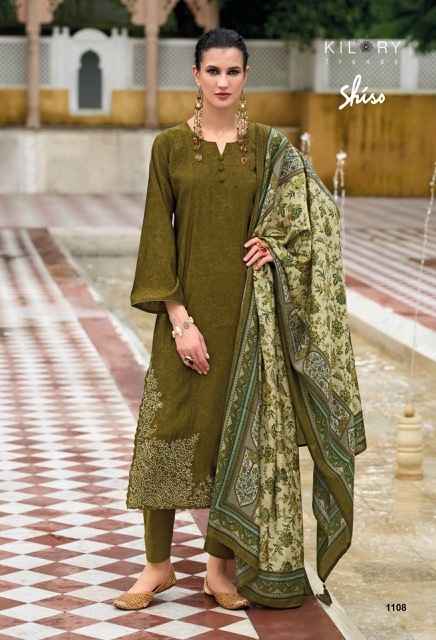 Kilory Trends Shiso Viscouse Silk Dress Material 8 pcs Catalogue