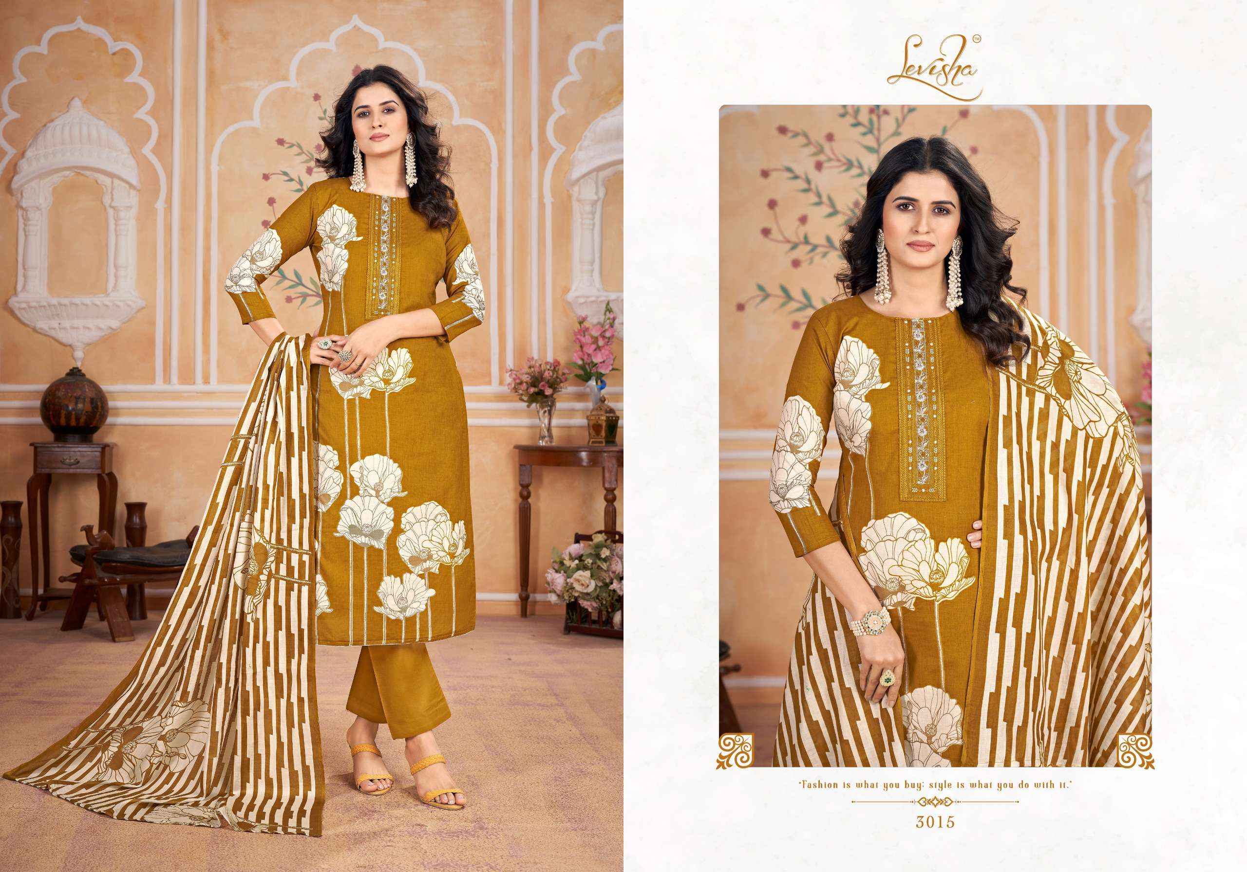 Levisha Dil Bagh Vol 1 Cotton Dress Material 4 pcs Catalogue