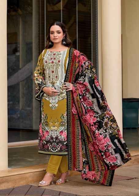 Levisha Naira Nx Vol-11 Cotton Dress Material 8 pcs Catalogue