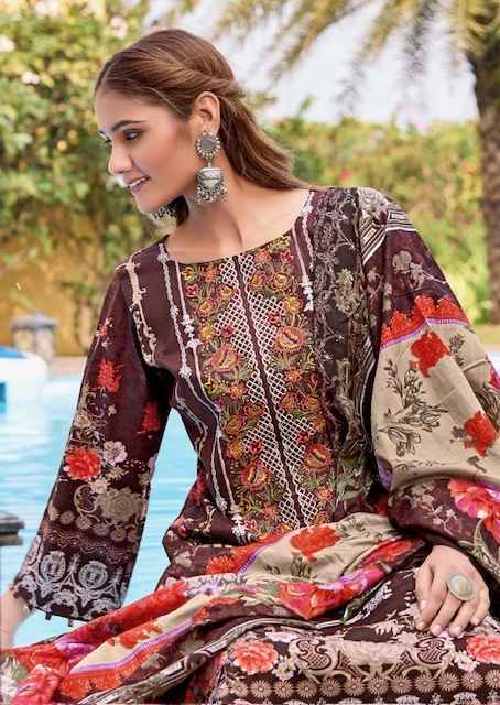 Levisha Naira Nx Vol-11 Cotton Dress Material 8 pcs Catalogue