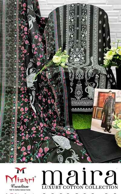 Mishri Creation Maira Cotton Dress Material 6 pcs Catalogue