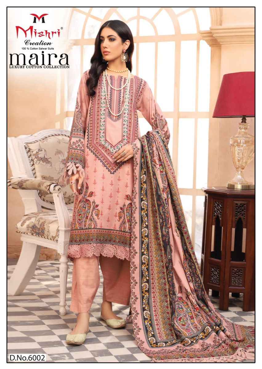 Mishri Creation Maira Cotton Dress Material 6 pcs Catalogue