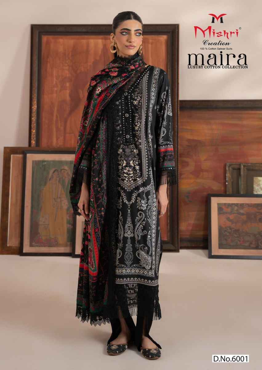 Mishri Creation Maira Cotton Dress Material 6 pcs Catalogue