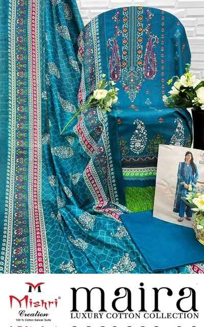 Mishri Creation Maira Cotton Dress Material 6 pcs Catalogue