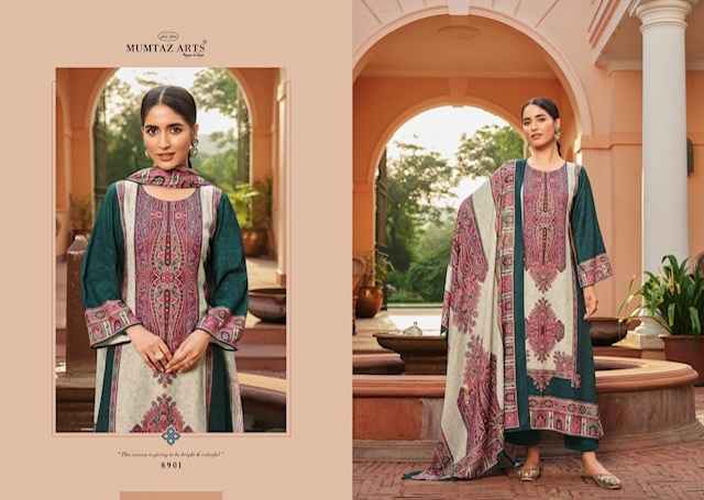 Mumtaz Arts Shringar Viscouse Pashmina Dress Material 6 pcs Catalogue