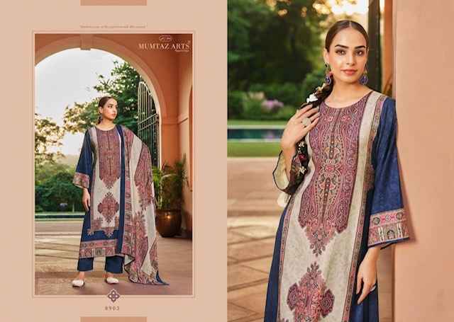 Mumtaz Arts Shringar Viscouse Pashmina Dress Material 6 pcs Catalogue