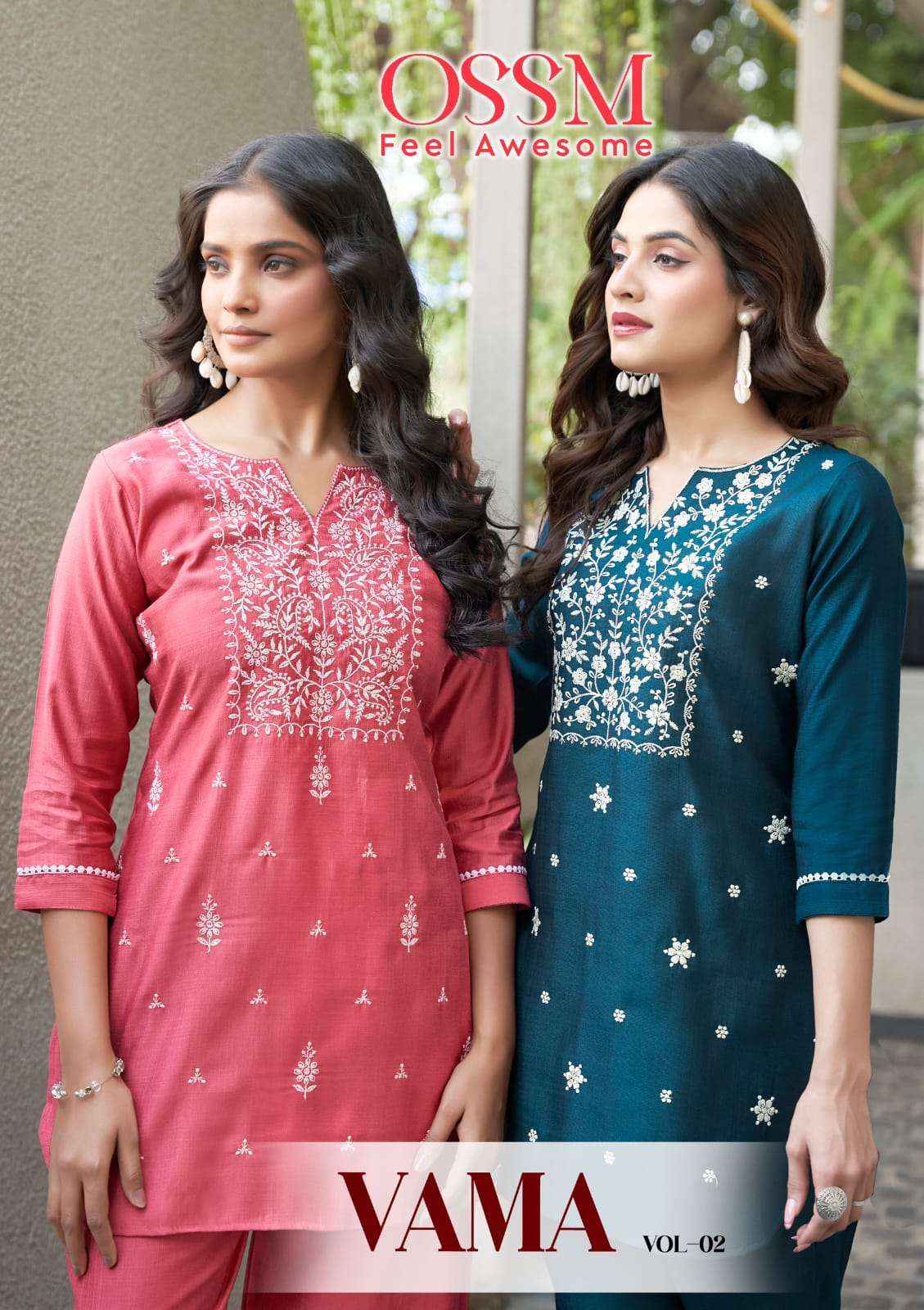 Ossm Vama Vol 2 Viscose Co Ord Set 6 pcs Catalogue