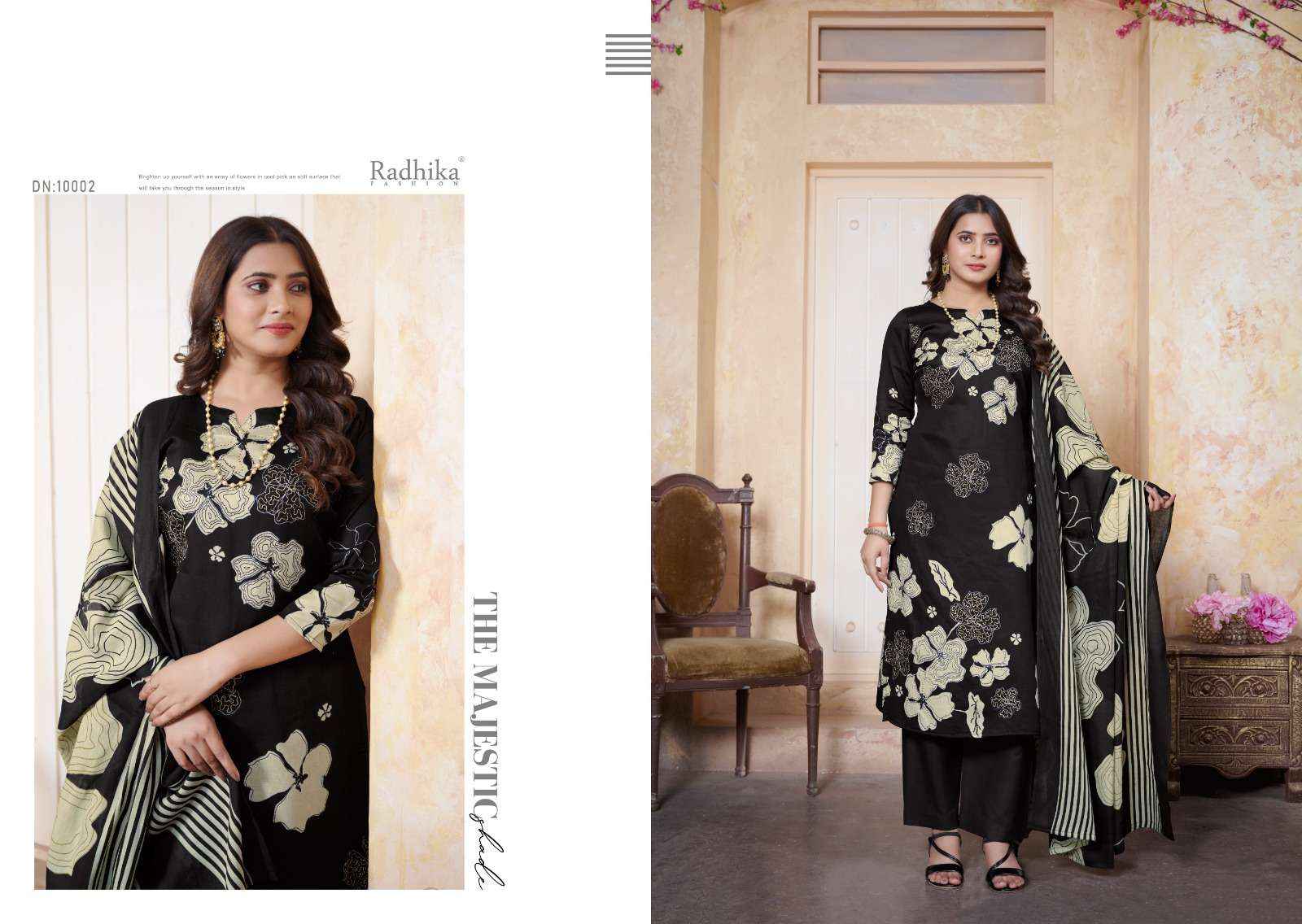 Radhika Fashion Azara Gulbagh Vol 4 Jam Cotton Dress Material 4 pcs Catalogue
