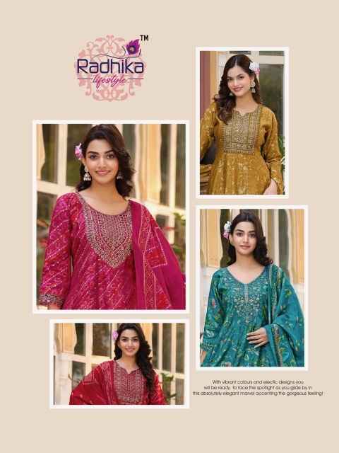 Radhika Lifestyle Kalki Vol-2 Readymade Schimer Dress 6 Pcs Catalog