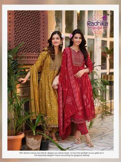 Radhika Lifestyle Kalki Vol-2 Readymade Schimer Dress 6 Pcs Catalog