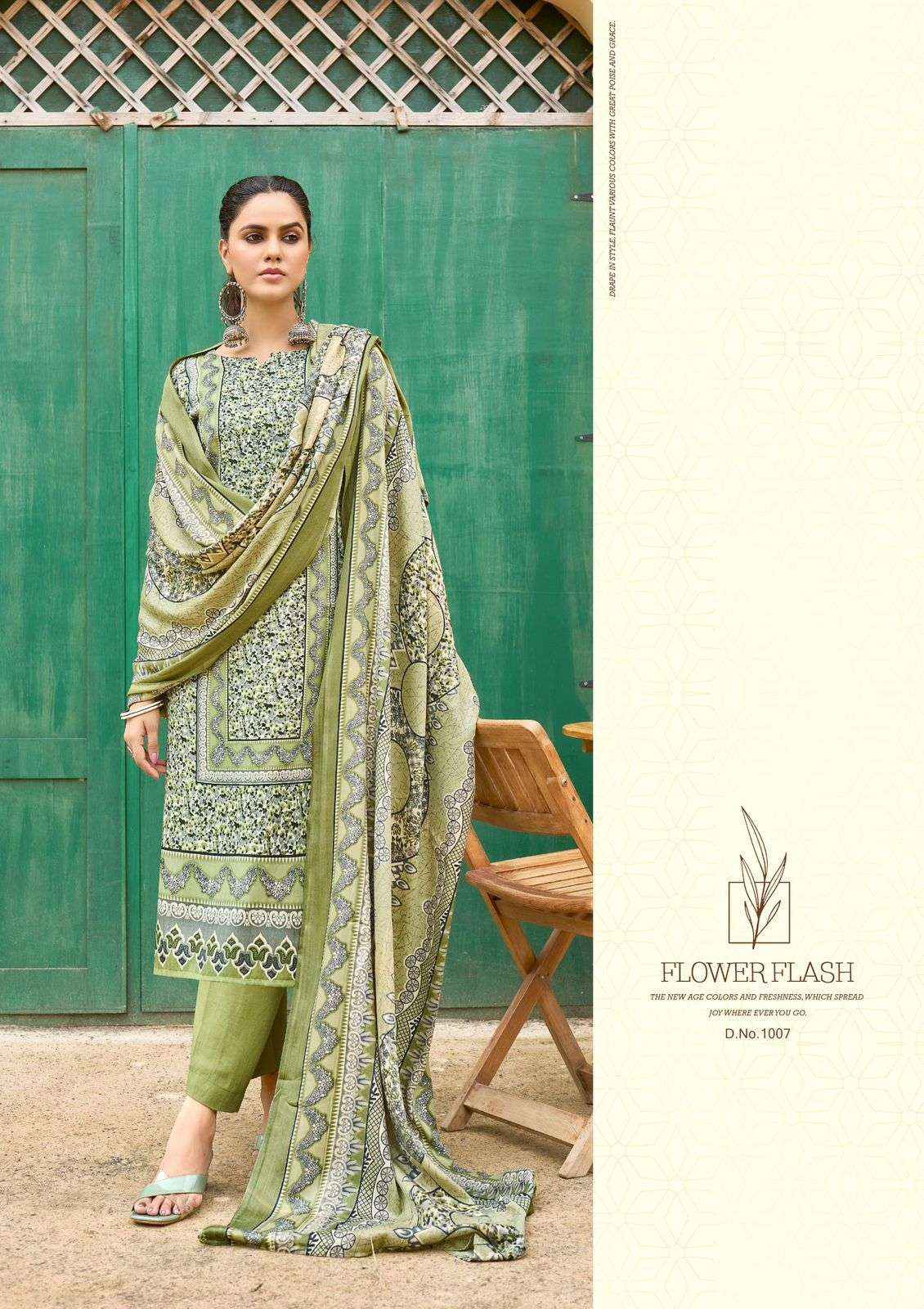 Roli Moli Creation Liyana Pashmina Dress Material 8 pcs Catalogue
