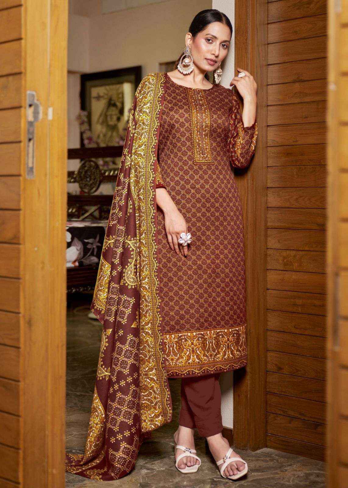 Roli Moli Creation Nargis Pashmina Dress Material 8 pcs Catalogue