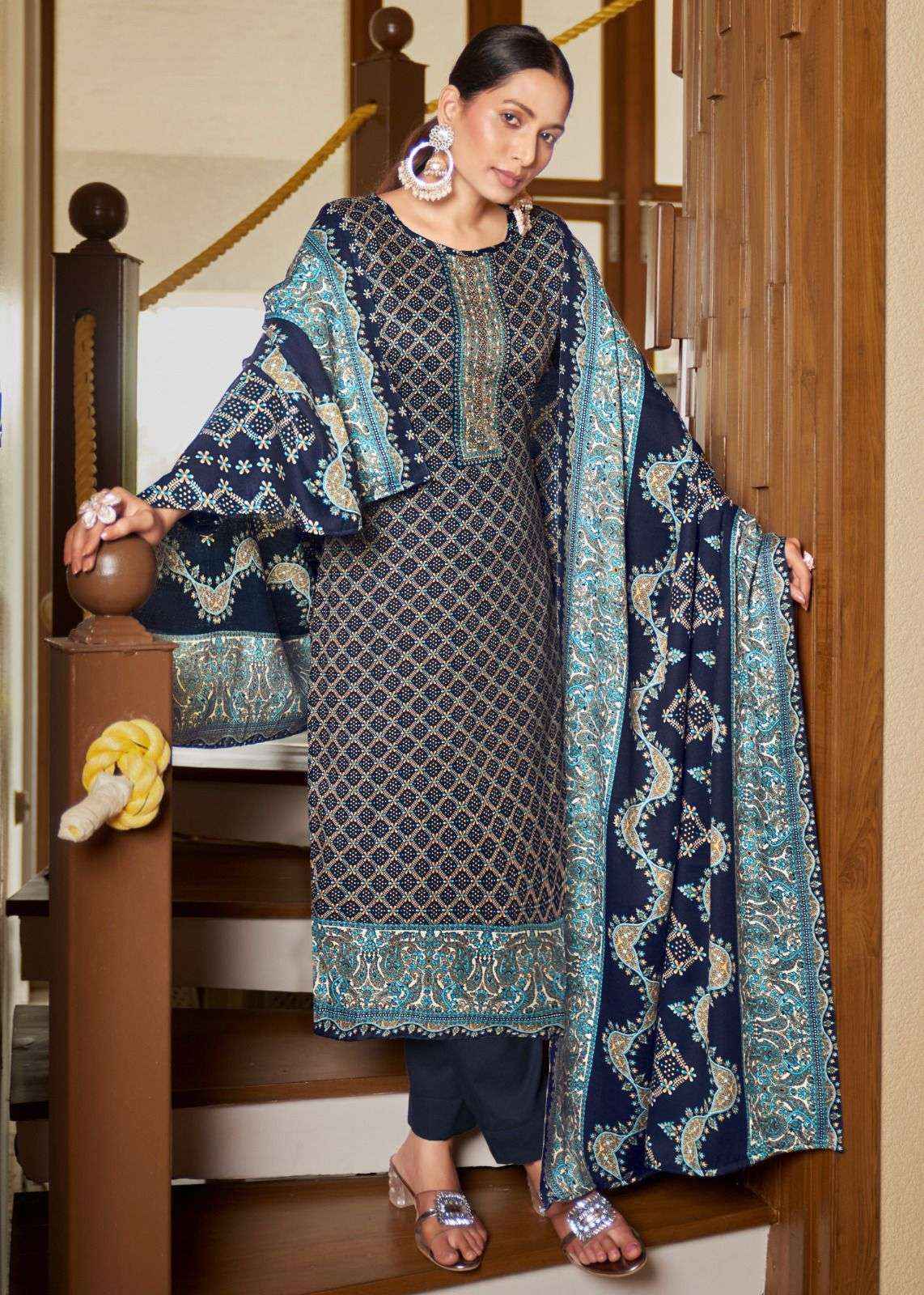Roli Moli Creation Nargis Pashmina Dress Material 8 pcs Catalogue